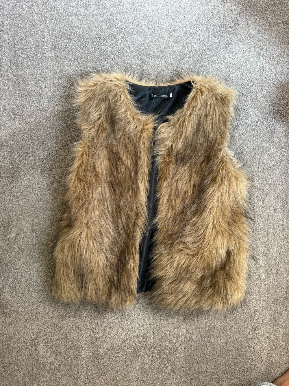 Brown Fur Vest